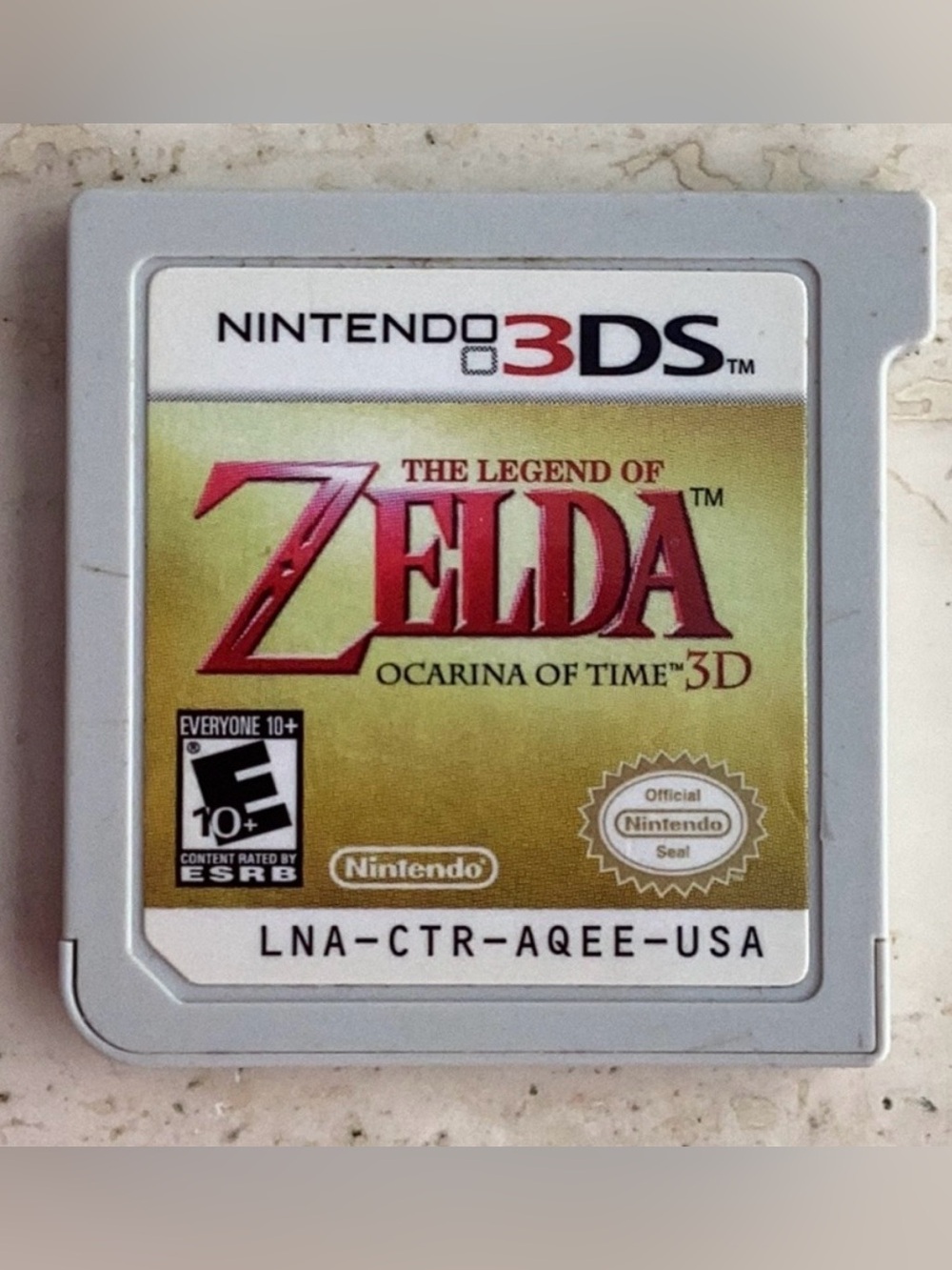 The Legend Of Zelda Ocarina Of Time 3D Nintendo 3DS Game Authentic